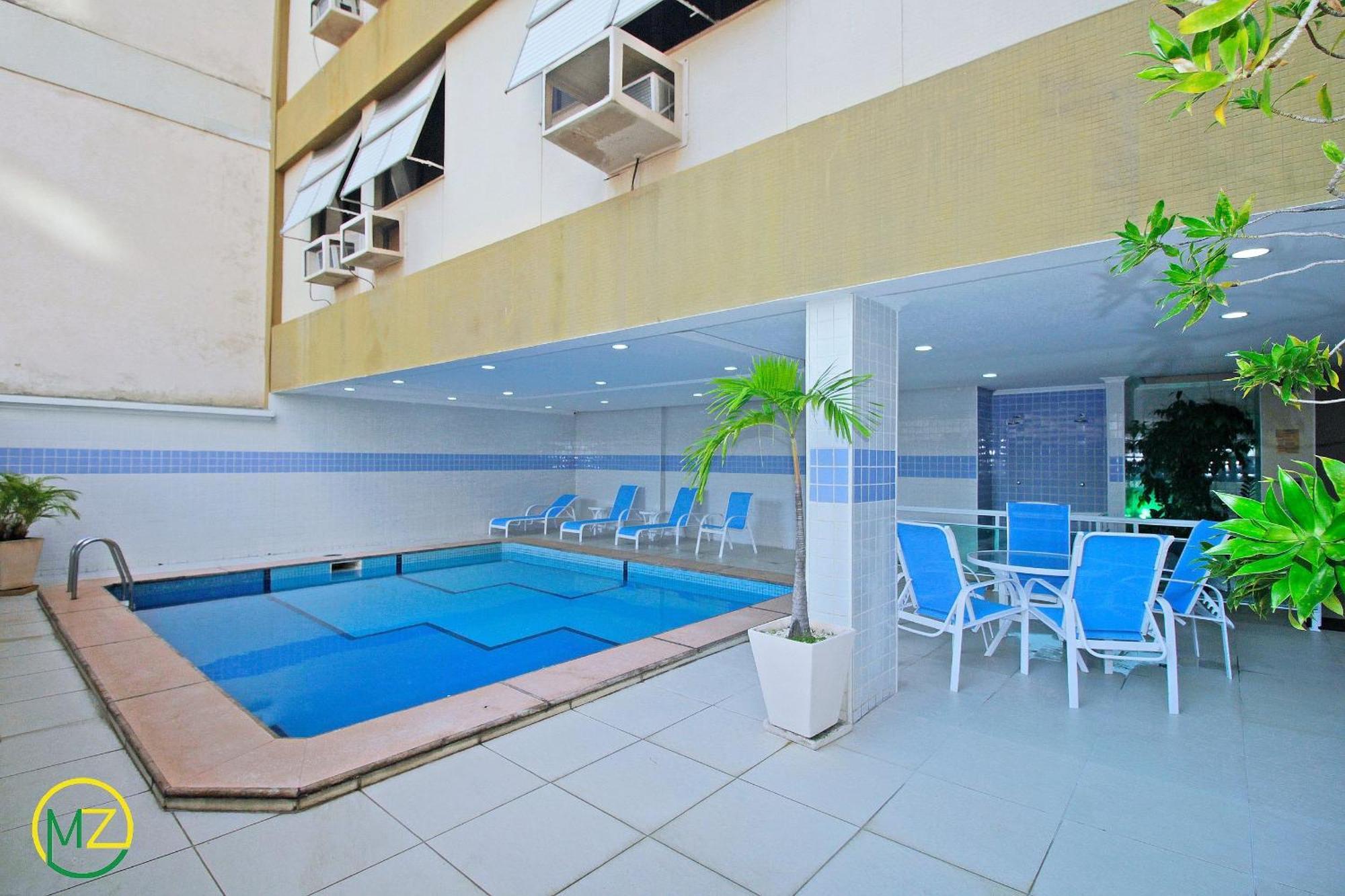Incrivel Sala E Quarto Com Varanda Em Ipanema Rio de Janeiro Bagian luar foto